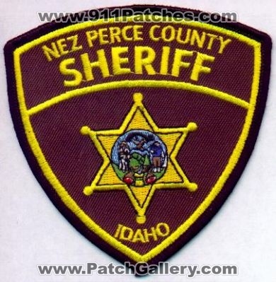 Nez Perce County Sheriff
Thanks to EmblemAndPatchSales.com for this scan.
Keywords: idaho