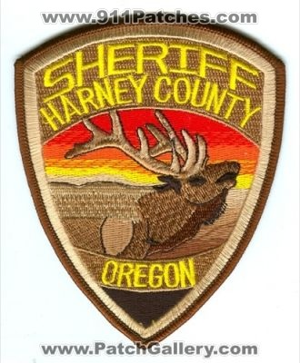 Harney County Sheriff (Oregon)
Scan By: PatchGallery.com
