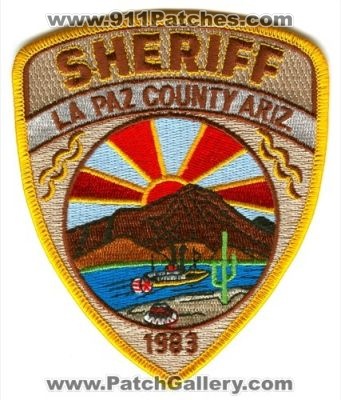 La Paz County Sheriff (Arizona)
Scan By: PatchGallery.com

