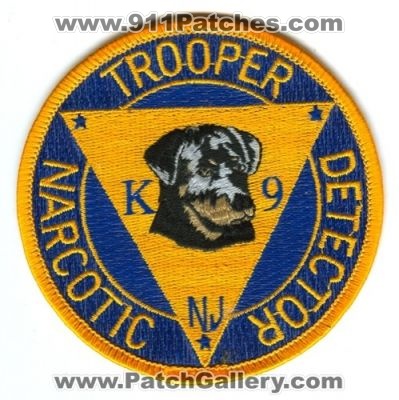New Jersey Trooper K-9 Narcotic Detector (New Jersey)
Scan By: PatchGallery.com
Keywords: k9 state