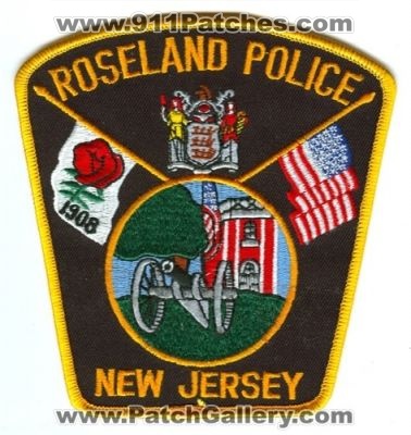 Roseland Police (New Jersey)
Scan By: PatchGallery.com
