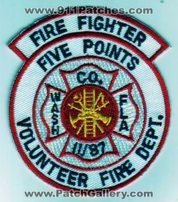 Five Points Volunteer Fire Department Fire Fighter (Florida)
Thanks to Dave Slade for this scan.
