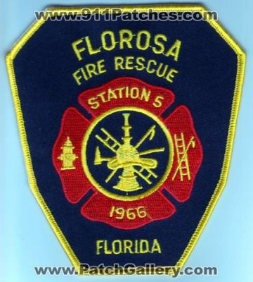 Florosa Fire Rescue Station 5 (Florida)
Thanks to Dave Slade for this scan.
