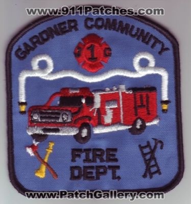 Gardner Community Fire Department (Kansas)
Thanks to Dave Slade for this scan.
Keywords: dept 1