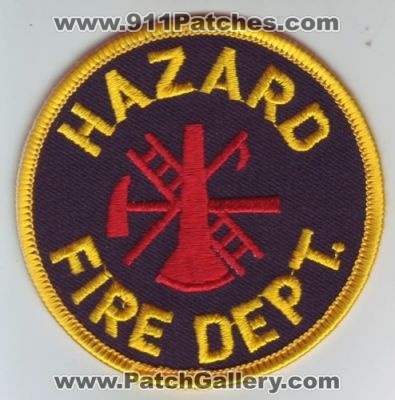 Hazard Fire Department (Kentucky)
Thanks to Dave Slade for this scan.
Keywords: dept