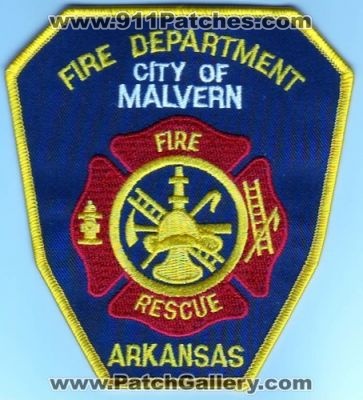 Malvern Fire Department (Arkansas)
Thanks to Dave Slade for this scan.
Keywords: city of rescue