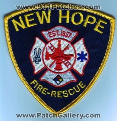 New Hope Fire Rescue (Alabama)
Thanks to Dave Slade for this scan.
