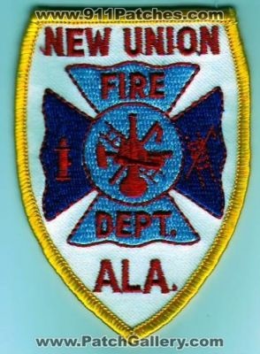 New Union Fire Department (Alabama)
Thanks to Dave Slade for this scan.
Keywords: dept
