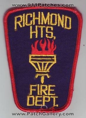 Richmond Heights Fire Department (Ohio)
Thanks to Dave Slade for this scan.
Keywords: hts dept