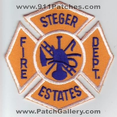 Steger Estates Fire Department (Illinois)
Thanks to Dave Slade for this scan.
Keywords: dept