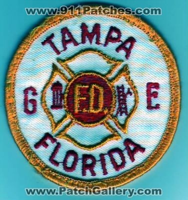 Tampa General Electric Fire Department (Florida)
Thanks to Dave Slade for this scan.
Keywords: ge dept. f.d. fd