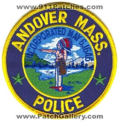 Andover Police (Massachusetts)
Scan By: PatchGallery.com
