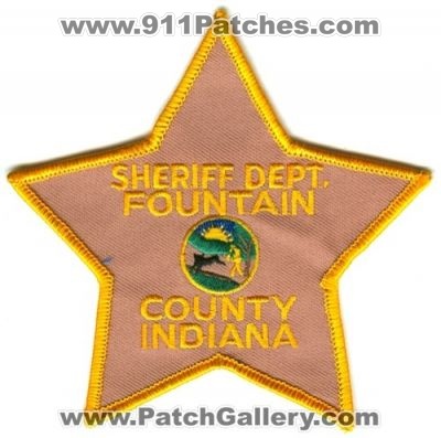 Fountain County Sheriff Department (Indiana)
Scan By: PatchGallery.com
Keywords: dept