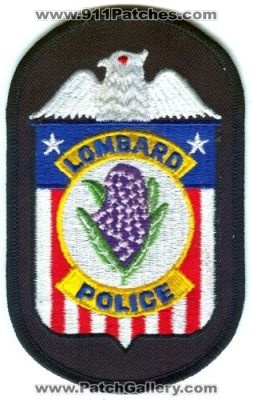 Lombard Police (Illinois)
Scan By: PatchGallery.com
