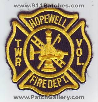 Hopewell Township Volunteer Fire Department (Pennsylvania)
Thanks to Dave Slade for this scan.
Keywords: twp dept