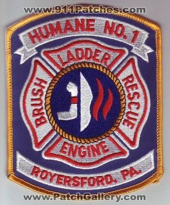 Humane Fire Number 1 (Pennsylvania)
Thanks to Dave Slade for this scan.
Keywords: no ladder brush engine rescue royersford