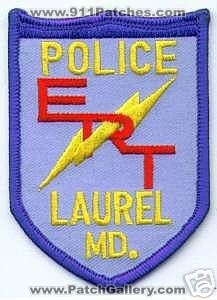 Laurel Police ERT (Maryland)
Thanks to apdsgt for this scan.
