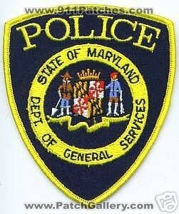 Maryland Department of General Services Police (Maryland)
Thanks to apdsgt for this scan.
Keywords: dept