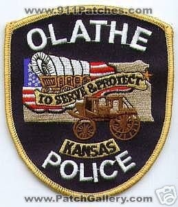 Olathe Police (Kansas)
Thanks to apdsgt for this scan.
