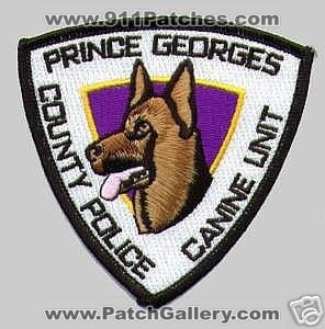 Prince Georges County Police Canine Unit (Maryland)
Thanks to apdsgt for this scan.
Keywords: k-9 k9