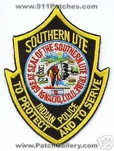 Southern Ute Indian Police (Colorado)
Thanks to apdsgt for this scan.
