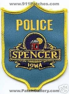 Spencer Police (Iowa)
Thanks to apdsgt for this scan.
