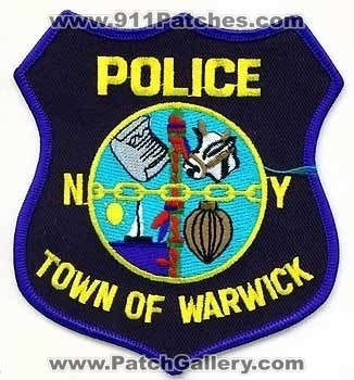 Warwick Police (New York)
Thanks to apdsgt for this scan.
Keywords: town of
