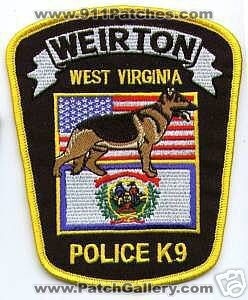 Weirton Police K-9 (West Virginia)
Thanks to apdsgt for this scan.
Keywords: k9