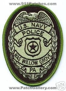 Willow Grove Naval Air Station Police (Pennsylvania)
Thanks to apdsgt for this scan.
Keywords: nas us u.s. navy