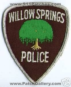 Willow Springs Police (Illinois)
Thanks to apdsgt for this scan.
