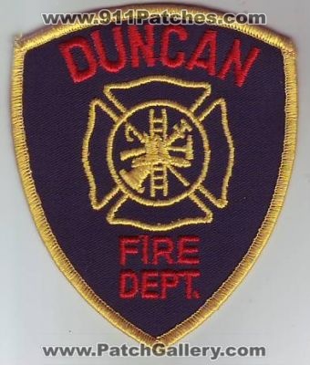 Duncan Fire Department (Oklahoma)
Thanks to Dave Slade for this scan.
Keywords: dept