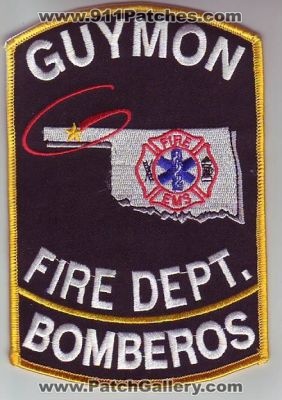 Guymon Fire Department (Oklahoma)
Thanks to Dave Slade for this scan.
Keywords: dept bomberos