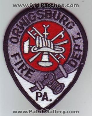 Orwigsburg Fire Department (Pennsylvania)
Thanks to Dave Slade for this scan.
Keywords: dept