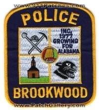 Brookwood Police (Alabama)
Thanks to BensPatchCollection.com for this scan.
