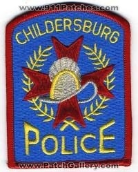 Childersburg Police (Alabama)
Thanks to BensPatchCollection.com for this scan.
