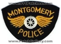 Montgomery Police (Alabama)
Thanks to BensPatchCollection.com for this scan.
