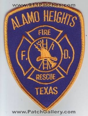 Alamo Heights Fire Department (Texas)
Thanks to Dave Slade for this scan.
Keywords: f.d. fd rescue