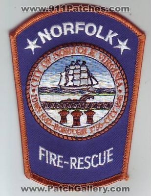 Norfolk Fire Rescue (Virginia)
Thanks to Dave Slade for this scan.
Keywords: city of