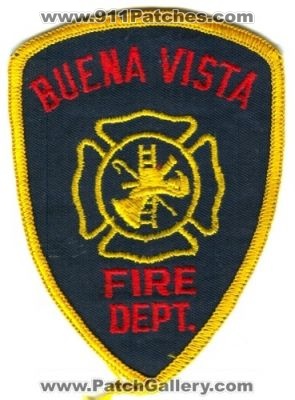 Buena Vista Fire Department Patch (Colorado)
[b]Scan From: Our Collection[/b]
Keywords: dept.