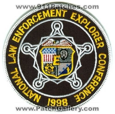 1998 National Law Enforcement Explorer Conference (Texas)
Scan By: PatchGallery.com
Keywords: police