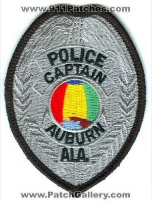 Auburn Police Captain (Alabama)
Scan By: PatchGallery.com
