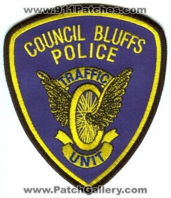Council Bluffs Police Traffic Unit (Iowa)
Scan By: PatchGallery.com
