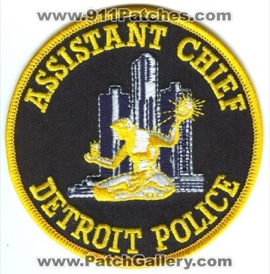 Detroit Police Assistant Chief (Michigan)
Scan By: PatchGallery.com
