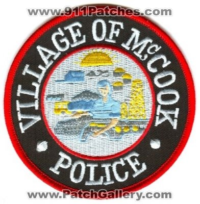 McCook Police (Illinois)
Scan By: PatchGallery.com
Keywords: village of