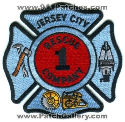 Jersey City Fire Department Rescue Company 1 Patch (New Jersey)
Scan By: PatchGallery.com
Keywords: dept. co. station