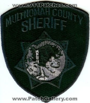 Multnomah County Sheriff (Oregon)
Thanks to Police-Patches-Collector.com for this scan.
