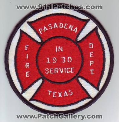Pasadena Fire Department (Texas)
Thanks to Dave Slade for this scan.
Keywords: dept
