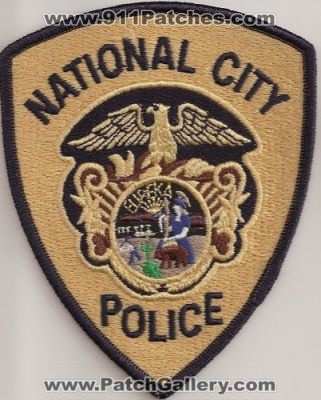 National City Police (California)
Thanks to Police-Patches-Collector.com for this scan.
