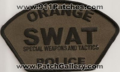 Orange Police SWAT (California)
Thanks to Police-Patches-Collector.com for this scan.
Keywords: special weapons and tactics