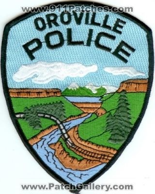 Oroville Police (California)
Thanks to Police-Patches-Collector.com for this scan.
